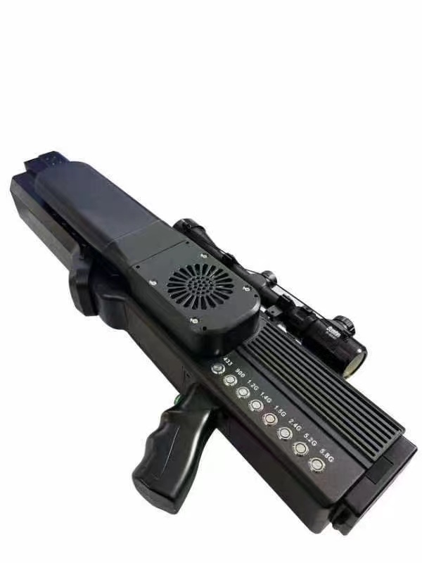  曾都手持便携式枪型低空防御反制八通道